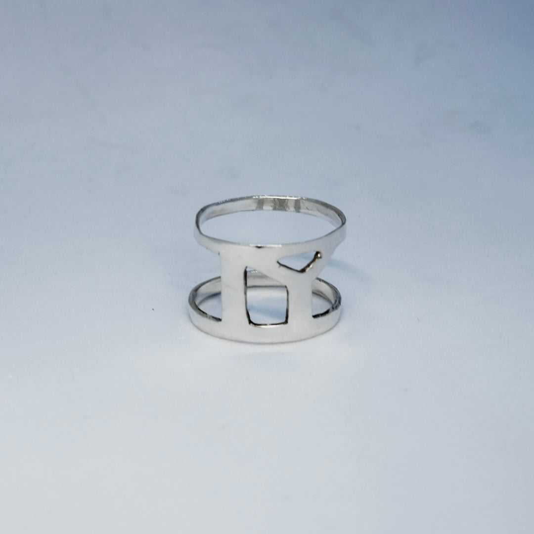 Logo ring 「Mine」